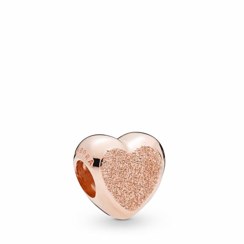 Pandora Rose™ Matte Brilliance Heart Charm Egypt TB9541830